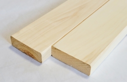 Полок осина сорт АB 25*85*2,0м